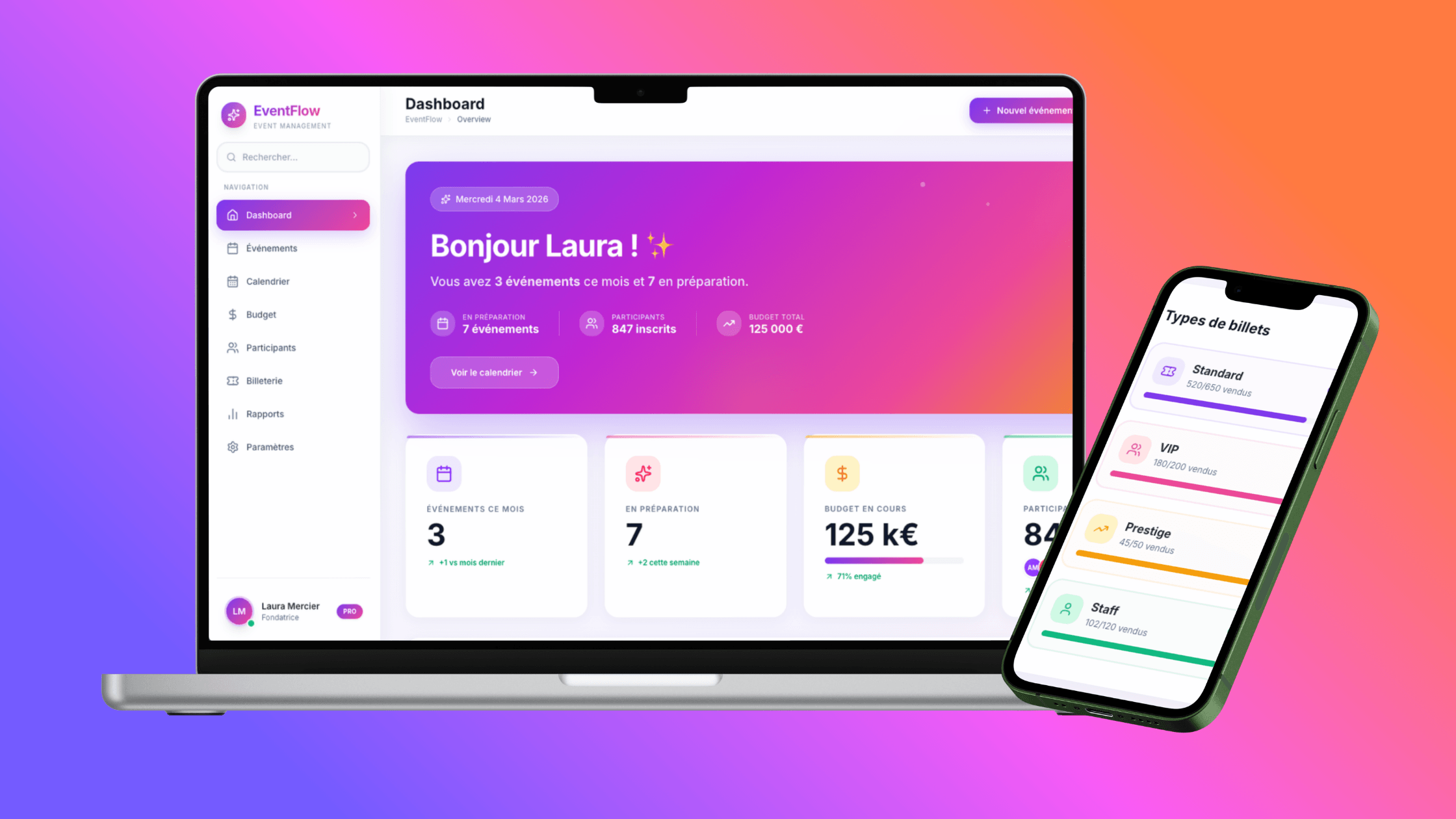 Logiciel événementiel